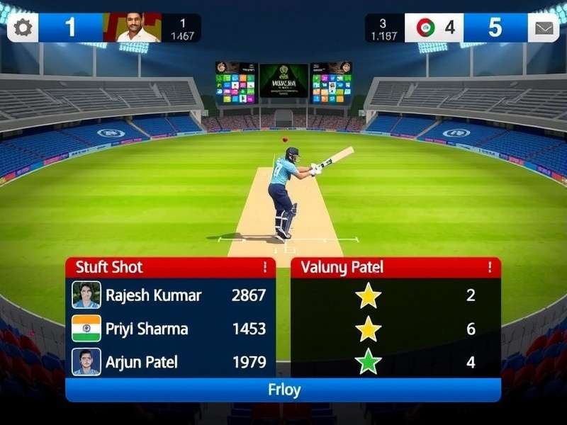 Cricket Vanguard Elite Batting Gameplay
