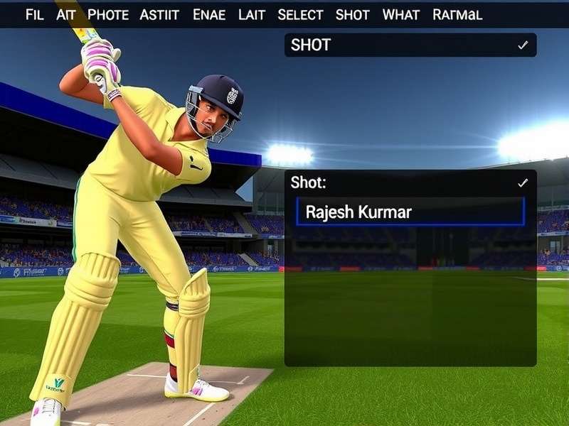 Cricket Vanguard Elite Shot Selection