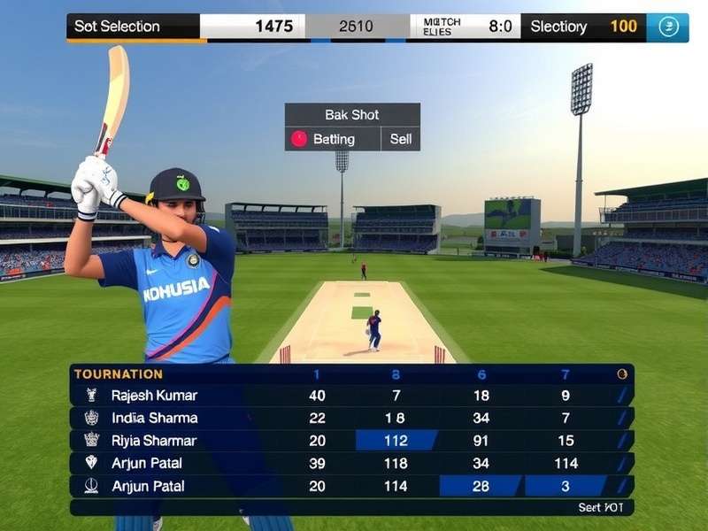 Cricket Vanguard Elite Fielding Gameplay